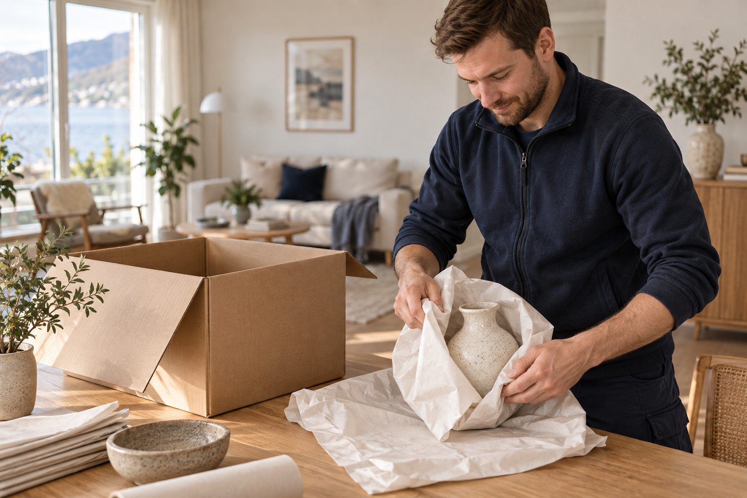 Pakkemateriell for beskyttelse av eiendeler
